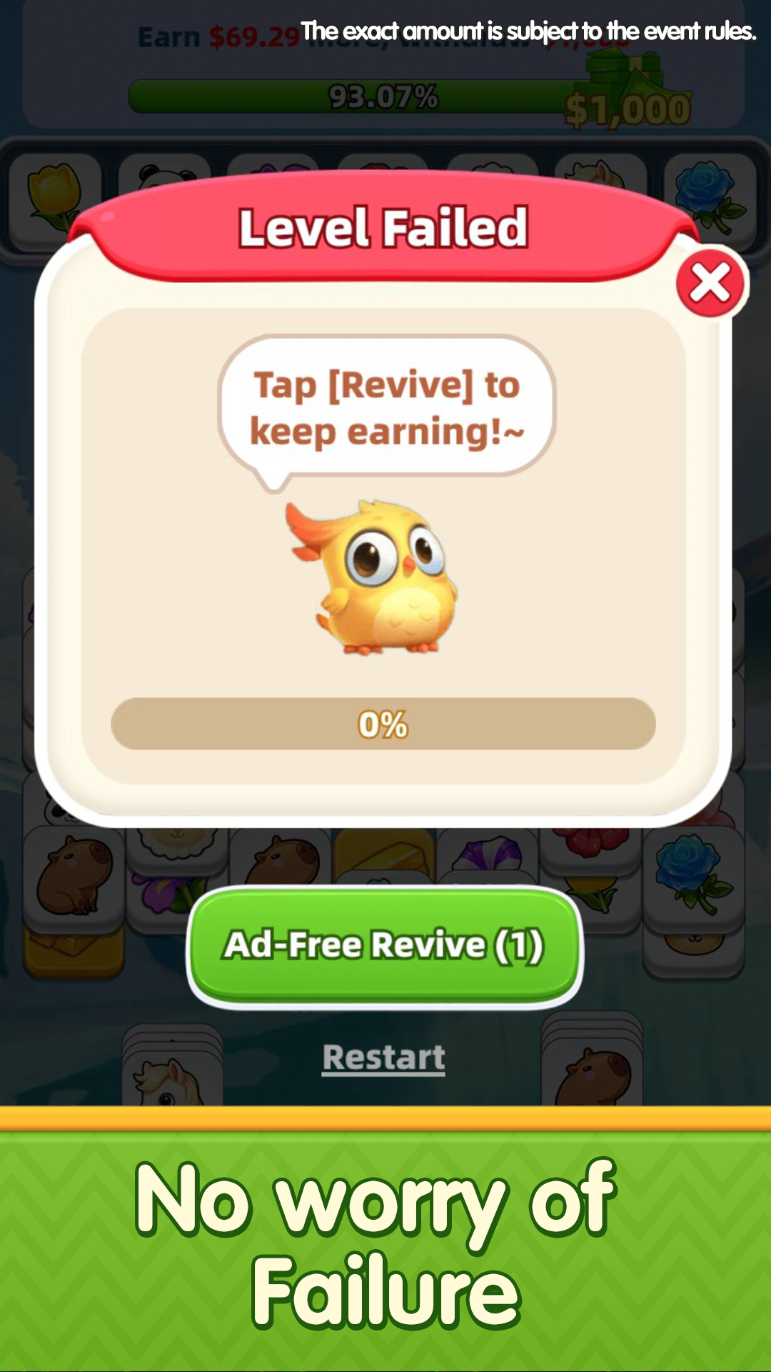 Tile Match Relax board and tiles